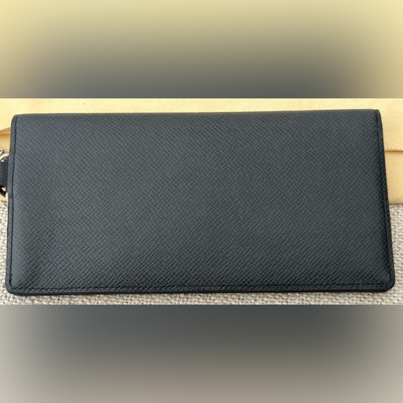 LOUIS VUITTON Long Wallet Taiga Portefeuille Accordion M30992 Ardoise - Picture 8 of 11